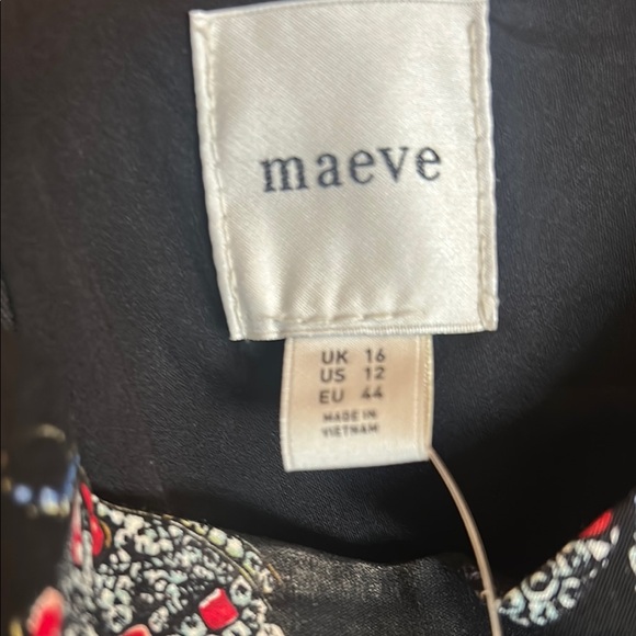 Maeve by Anthropolgie Sleeveless Boatneck Mini Dress size 12 NWT - Picture 6 of 8